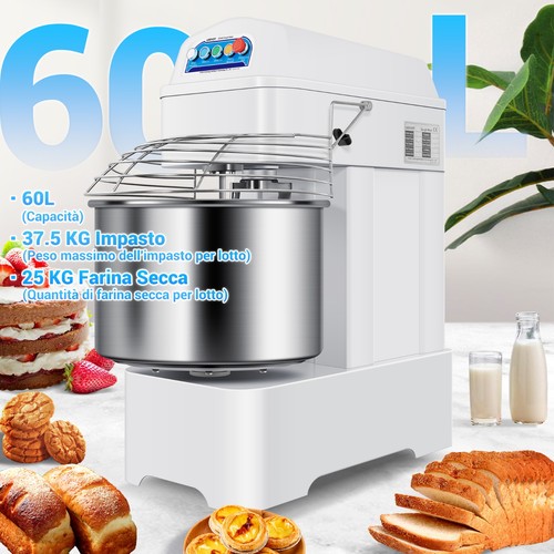 Impastatrice spirale 60l - spirale,